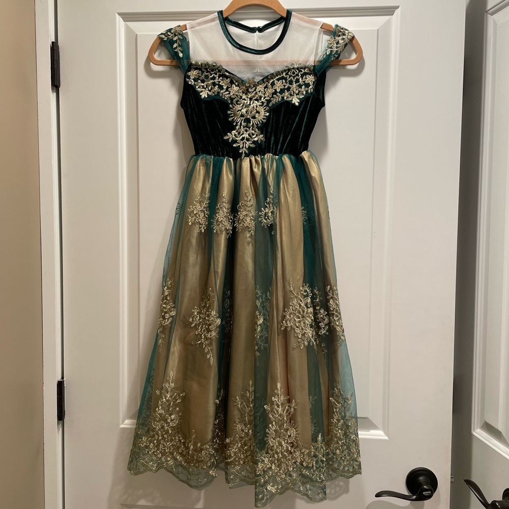 Anna from Frozen Dress, Size 7 Girls